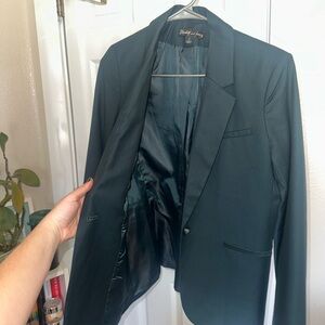 Elizabeth and James Blazer in Deep Green